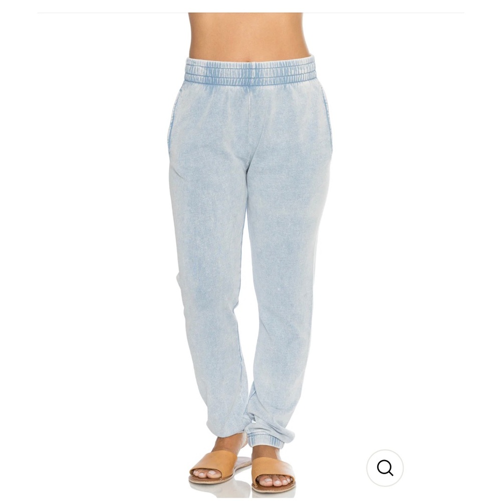 Z supply knit denim slim jogger